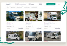 Obytný vůz si nyní rezervujete online, stejně snadno jako hotel.