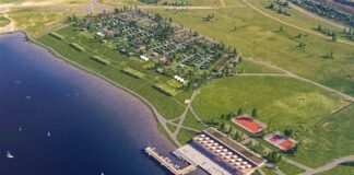 Jezero Most láká návštěvníky. U zatopeného dolu vznikne moderní autokemp