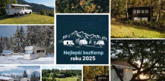 BezKemp roku 2025: bezkempaři rozhodli o nejlepších místech minulého roku