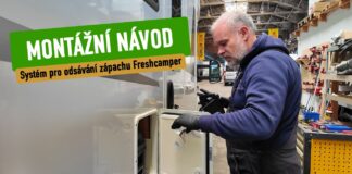 VIDEONÁVOD: Montujeme odvětrávací systém pro chemické toalety Freshcamper