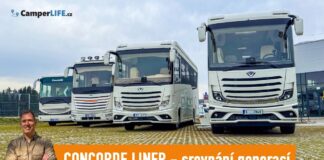 SROVNÁNÍ GENERACÍ: Vlajková loď Concorde LINER (2009-2025)