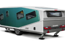 Lehký karavan pro elektromobily? Skládací Dethleffs c.fold váží jen 775 kilo